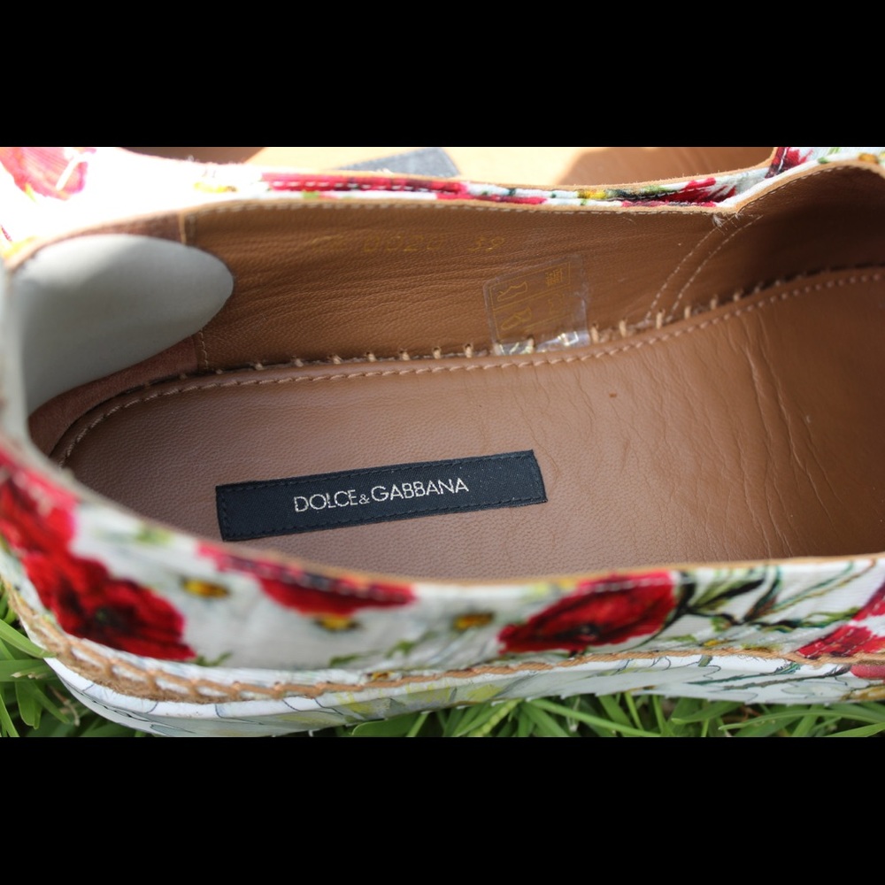 COPY - Dolce & Gabbana Poppy print espadrilles - Picture 4 of 9